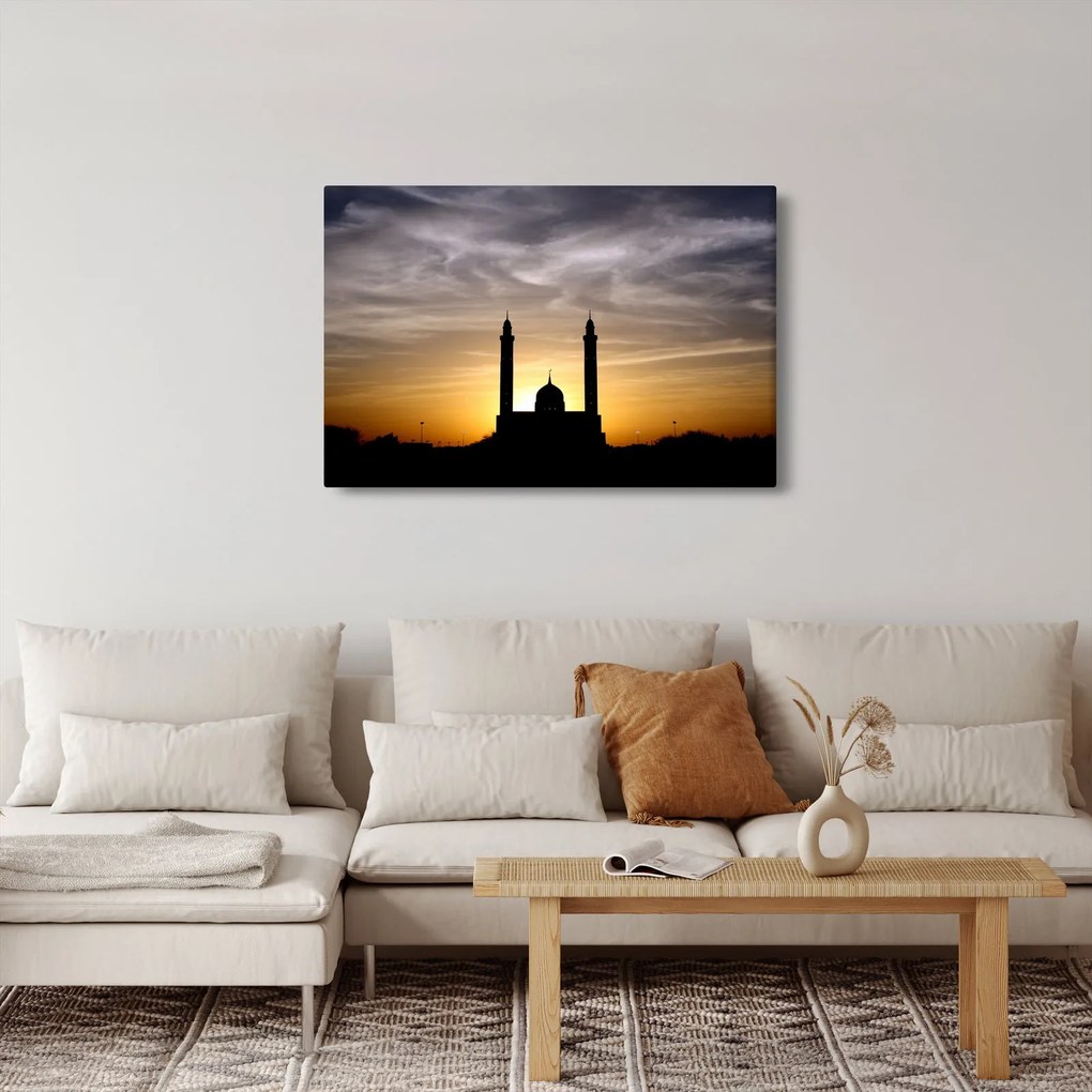 Tablou cu obiect istoric (90x60 cm)
