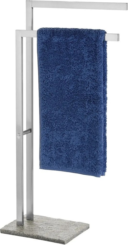 Suport de prosoape pentru baie GRANITE - cu 2 brațe, WENKO