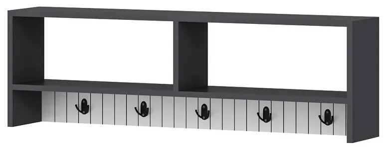 Cuier de perete Sarandon Anthracite White