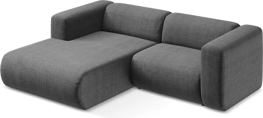 Colțar gri (cu colț pe partea stângă/cu șezlong) Ekahi – Makamii