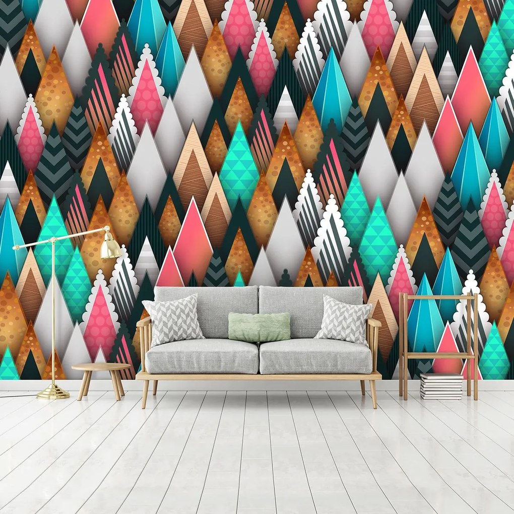 Fototapet - Geometric (254x184 cm)