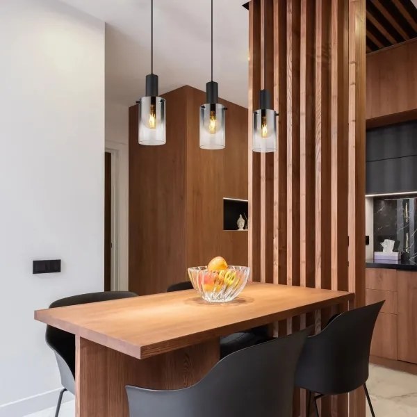 Lustră pe cablu Globo 15907-3H FLORENTINA 3xE27/40W/230V