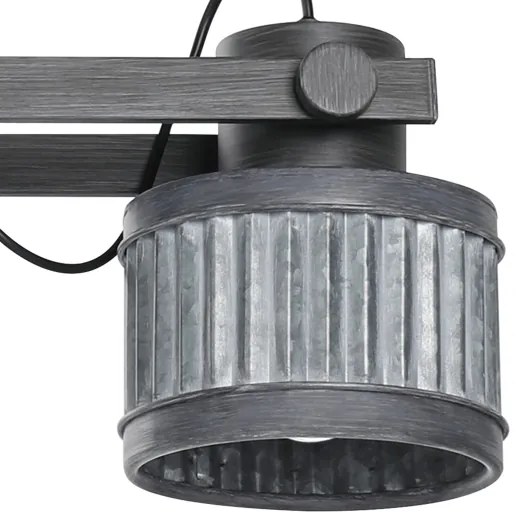 Eglo 43447 - Candelabru pe lanț TURROCK 3xE27/28W/230V