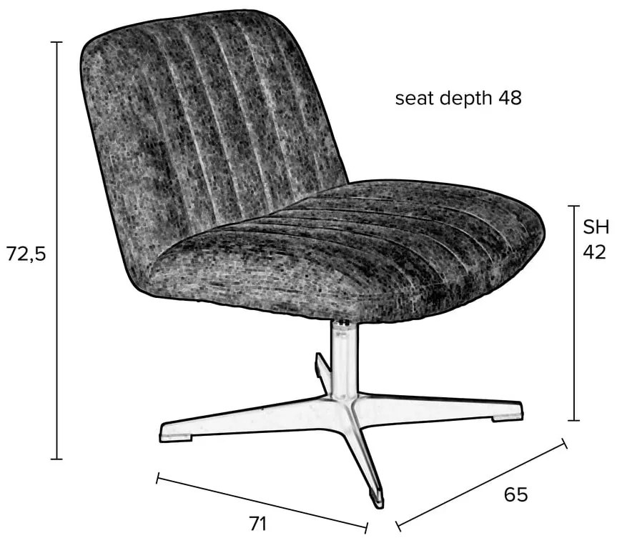 Fotoliu verde închis Belmond – White Label