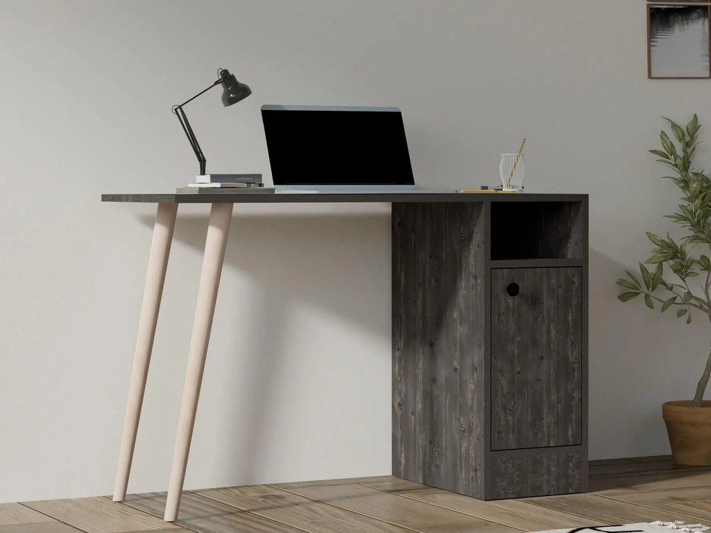 Masă PC Dovapi 2 (antracit + stejar) . 1094895