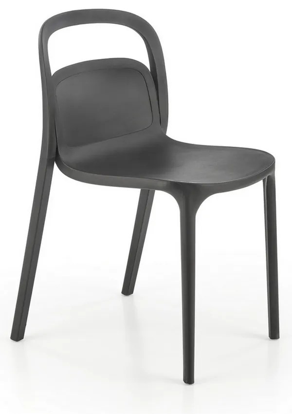 Scaun de bucaterie Lipa, negru