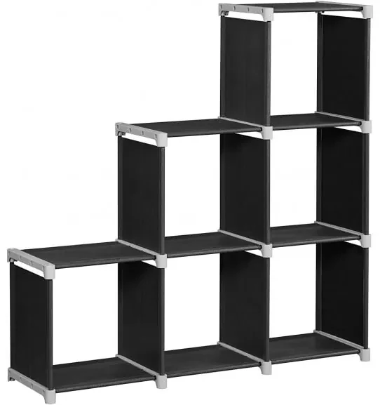 Raft De Depozitare Practical Negru 63, 105 x 30 x 105 cm