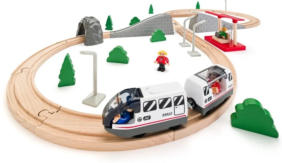 Trenuleț Woody - Sine, 45 piese