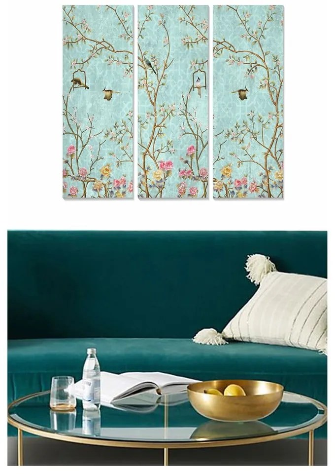 Tablouri 3 buc. 20x50 cm – Wallity