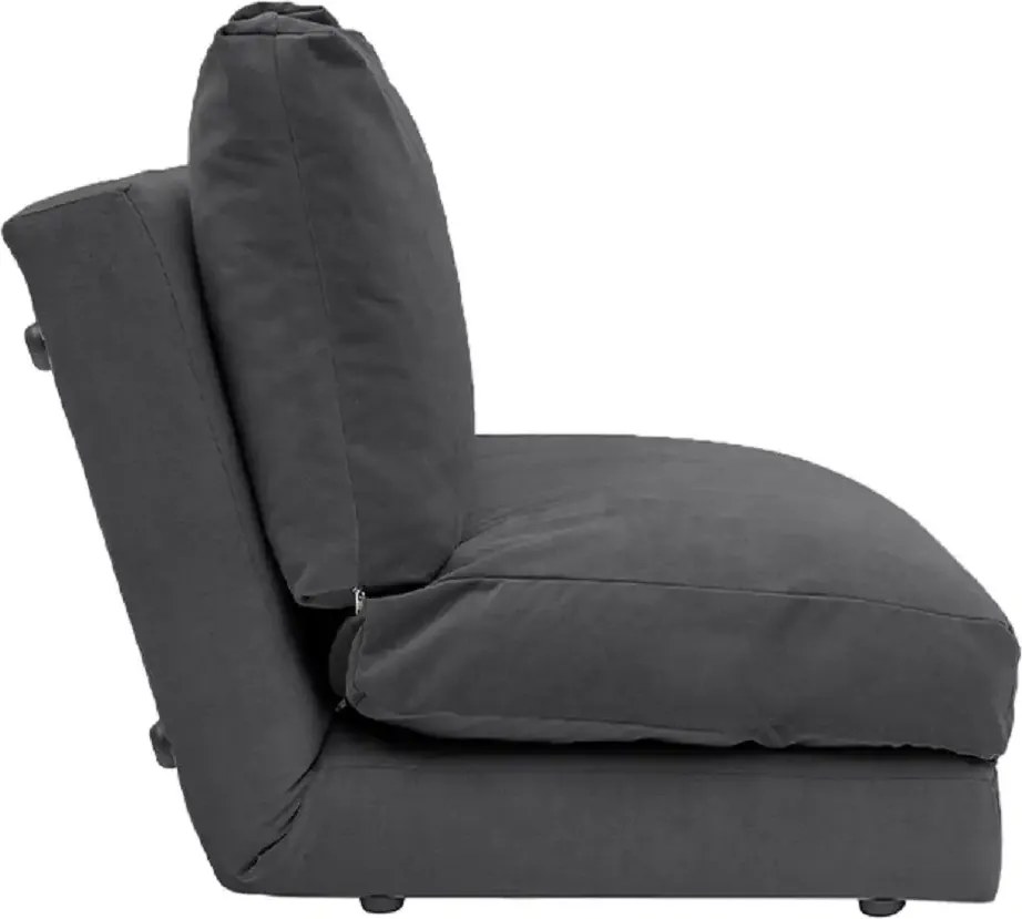 Canapea extensibila 2 locuri moderna,Taida,180X120 cm – stofa gri