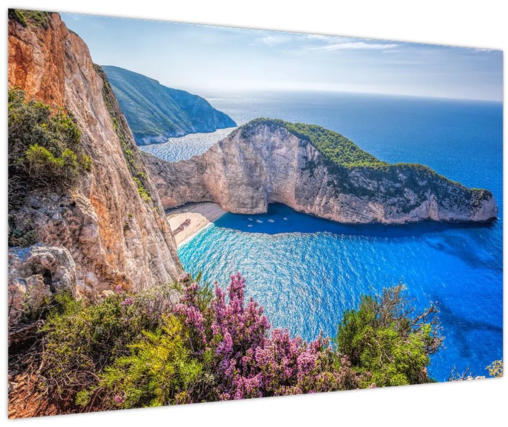 Tablou - Plaja Navagio, Grecia (90x60 cm)