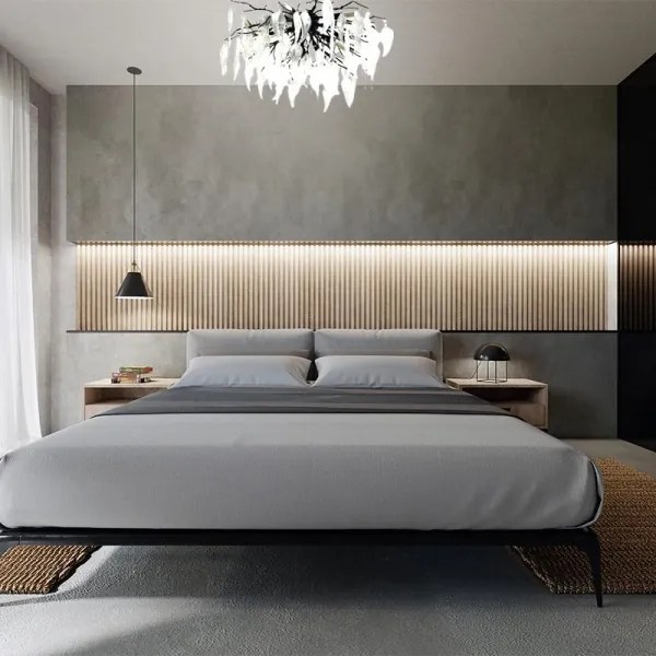 Lustră de cristal aplicată 10xG9/40W/230V negru