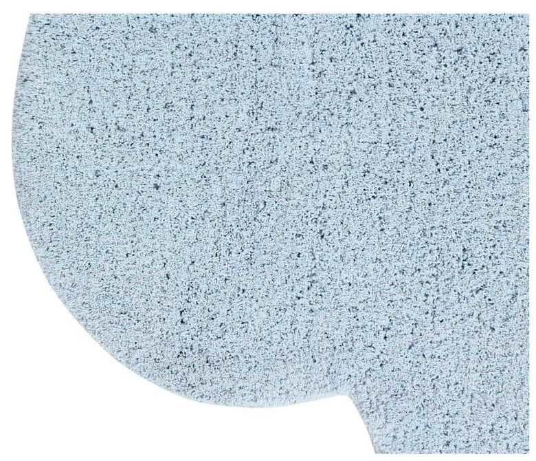 Covor pentru copii albastru deschis lavabil/țesut manual din bumbac 110x170 cm Puffy Dream – Lorena Canals