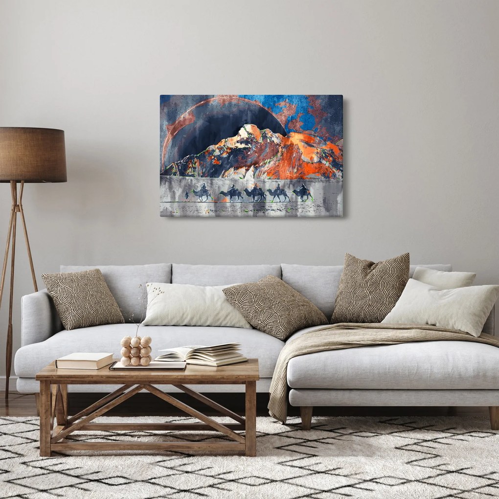 Tablou - Ilustrație de sweathouses (90x60 cm)