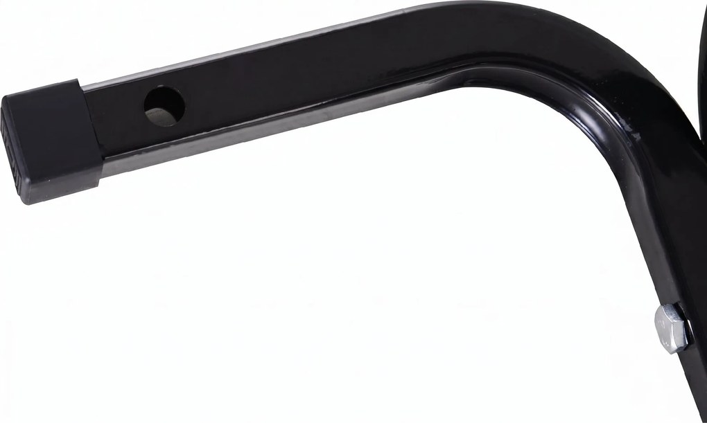 HOMCOM Suport pentru Motocicletă Reglabil pe 3 Nivele, Sistem de Blocare Roți Motocicletă în Metal cu Găuri, 60x55x43 cm, Negru