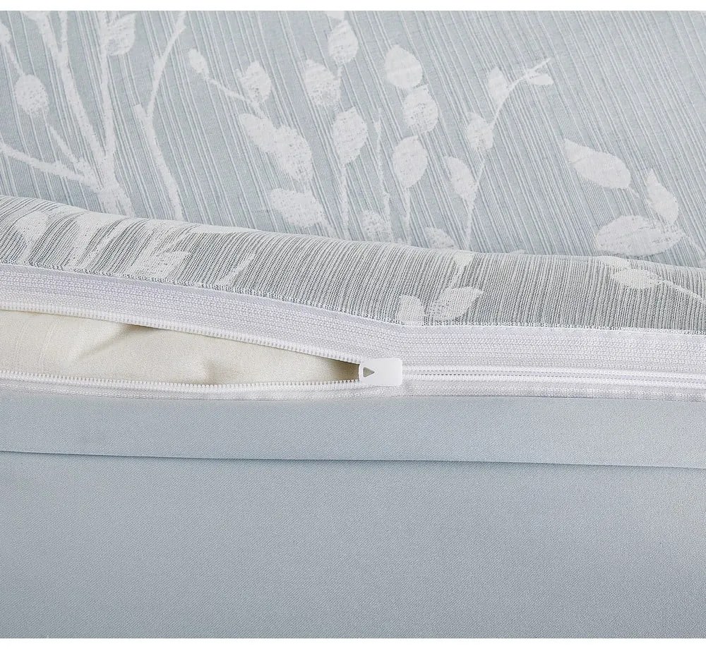 Lenjerie de pat verde din jacquard pentru pat de o persoană 140x200 cm Boston – My House