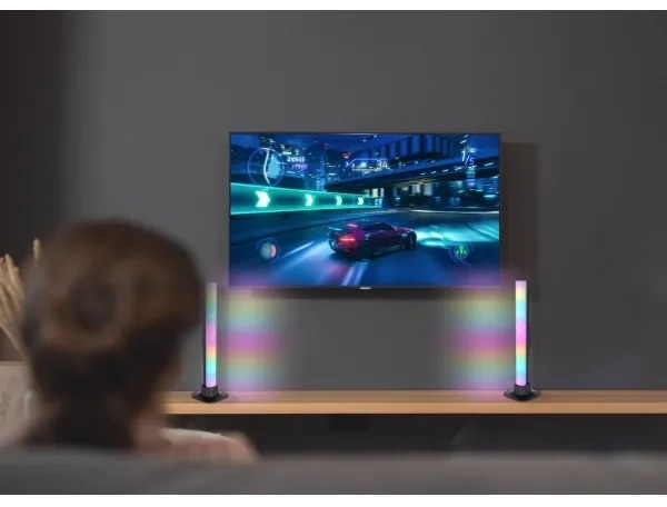 SET 2x lampă LED RGB dimabilă de masă LED/2W/5V Wi-Fi Tuya Globo 25895SH