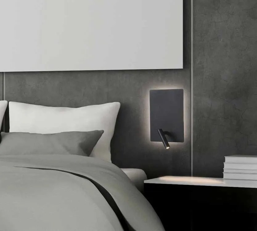 Aplica LED cu lumina ambientala si spot directionabil Minimal