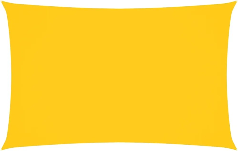 vidaXL Parasolar, galben, 4x7 m, țesătură oxford, dreptunghiular