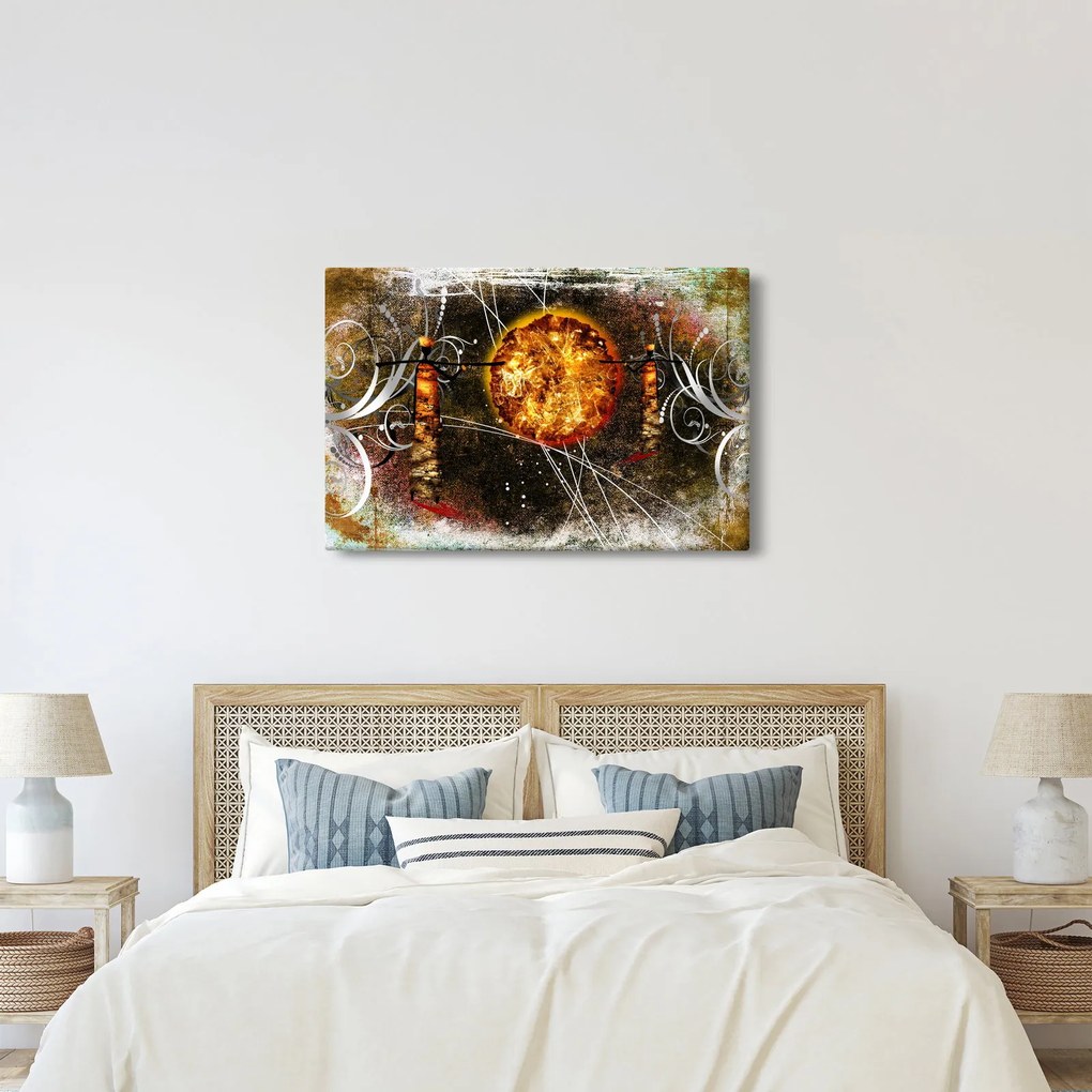 Tablou cu pictură epochală străveche (90x60 cm)