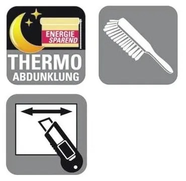 Jaluzea maro 72,5x150 cm Mini Termo – Gardinia