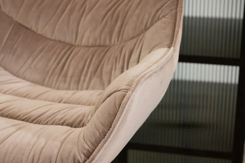 Set 2 scaune de bar The dutch comfort sampanie