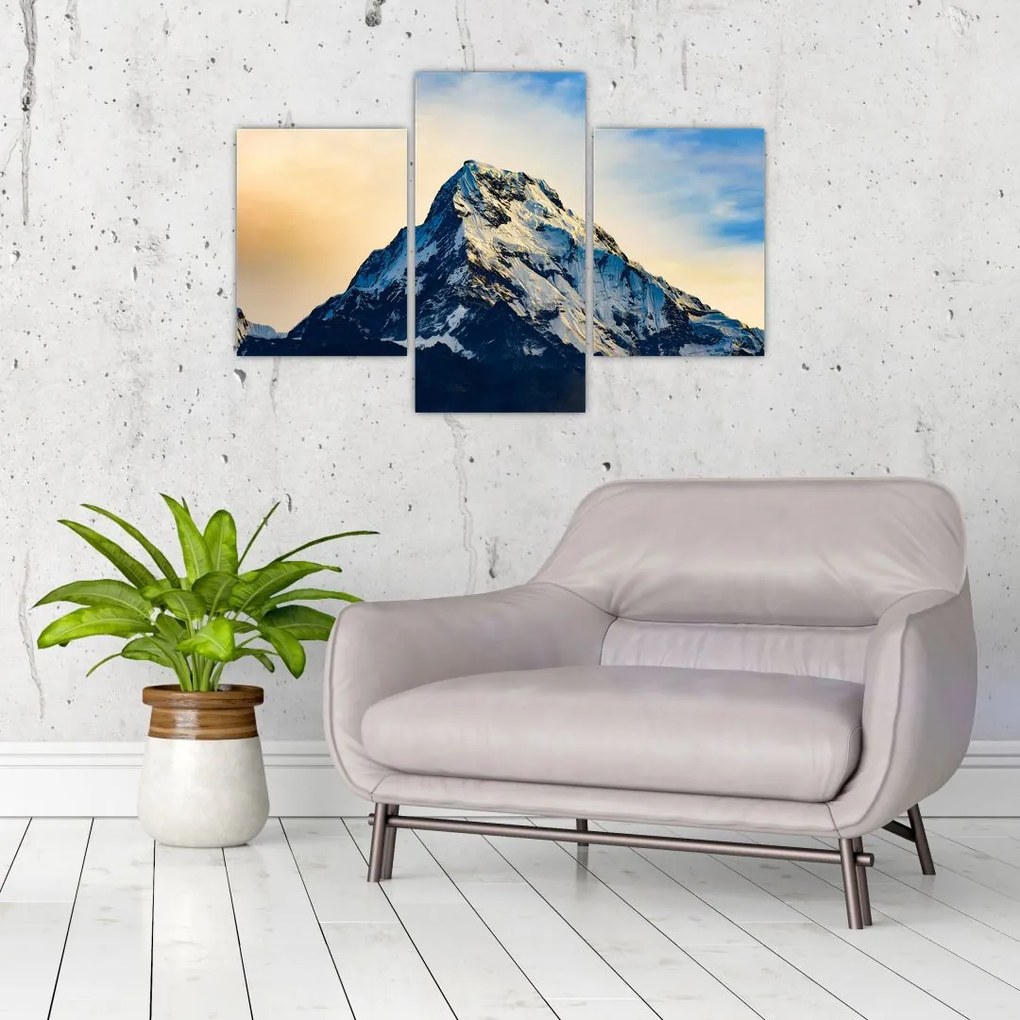 Tablou cu munții înzăpeziți, Nepal (90x60 cm)