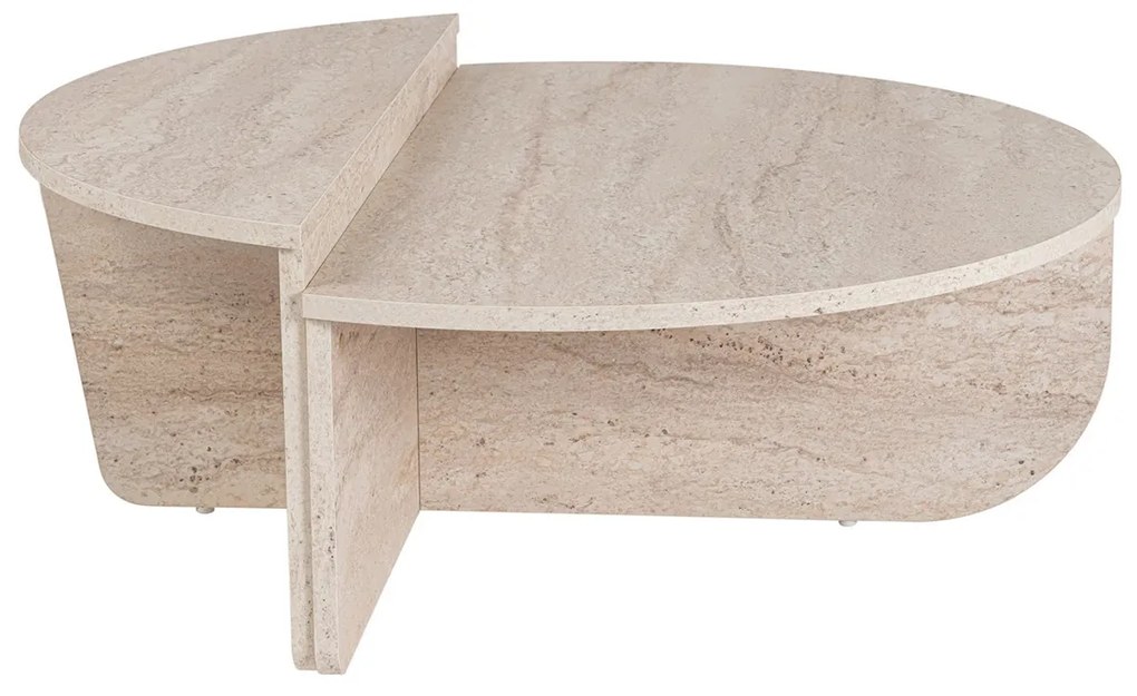 Masă de cafea Orion Travertine