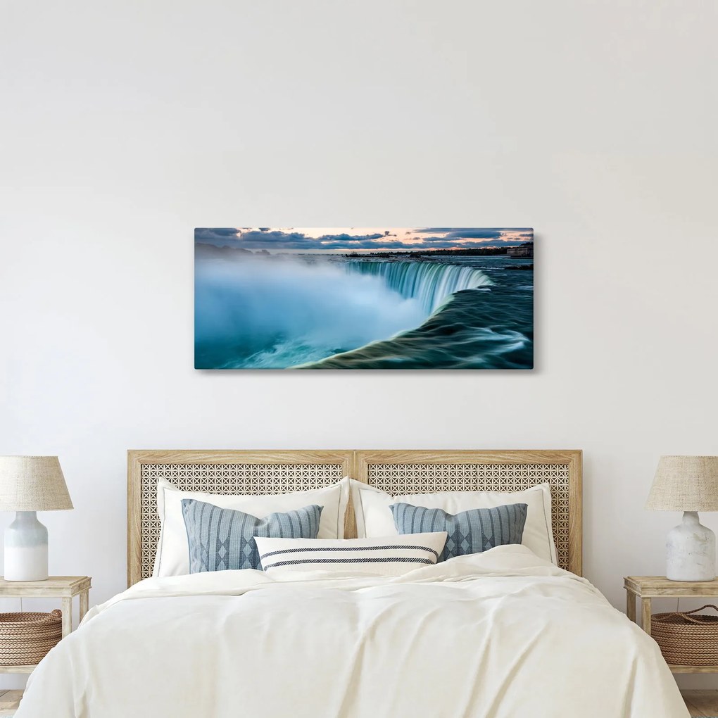 Tablou cu cascadele (120x50 cm)