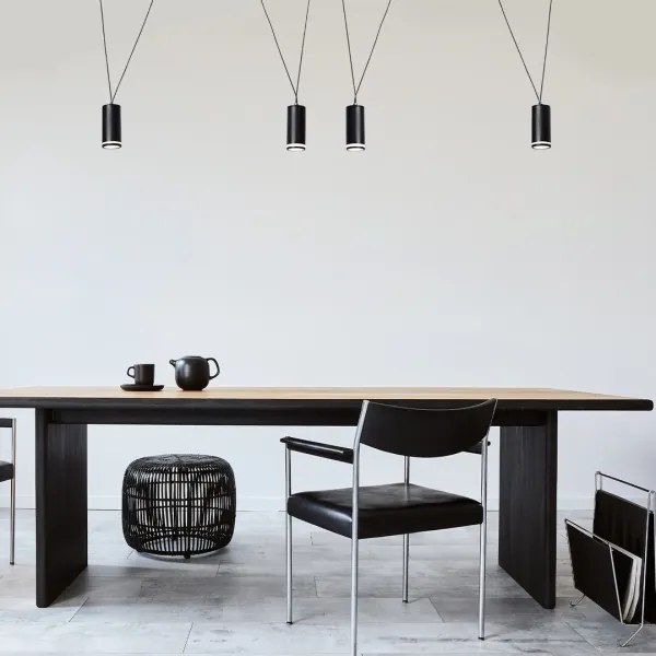 Lustră pe cablu Rabalux 73038 SENOBIA 4xGU10/5W/230V