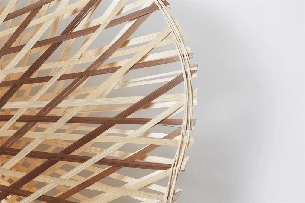 Plafoniera Eco, Bambus, Madura nat/brown, M