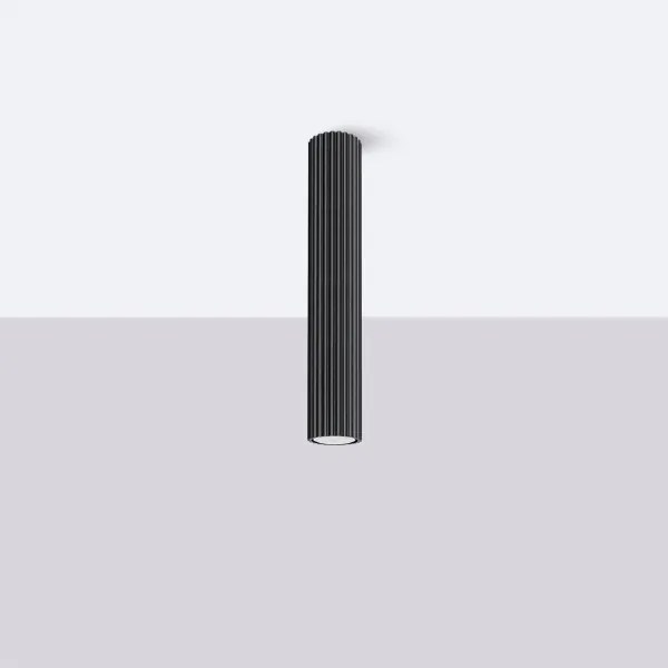 Spot Sollux SL.1571 KARBON 1xGU10/10W/230V 40 cm negru