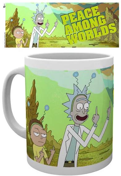 Cană Rick And Morty - Peace