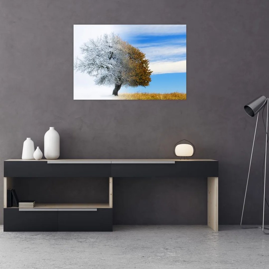 Tablou - Schimbarea anotimpurilor (90x60 cm)