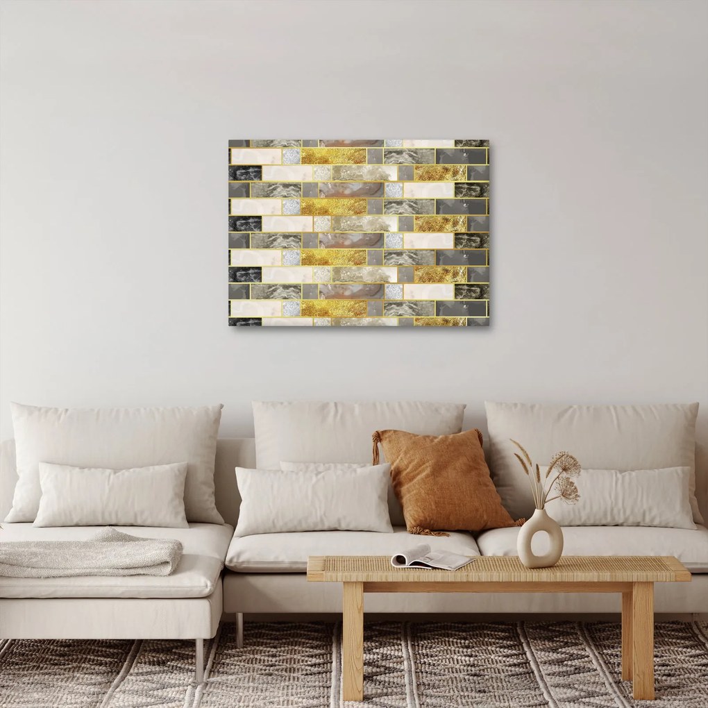 Tablou - Decor cu texturi (70x50 cm)