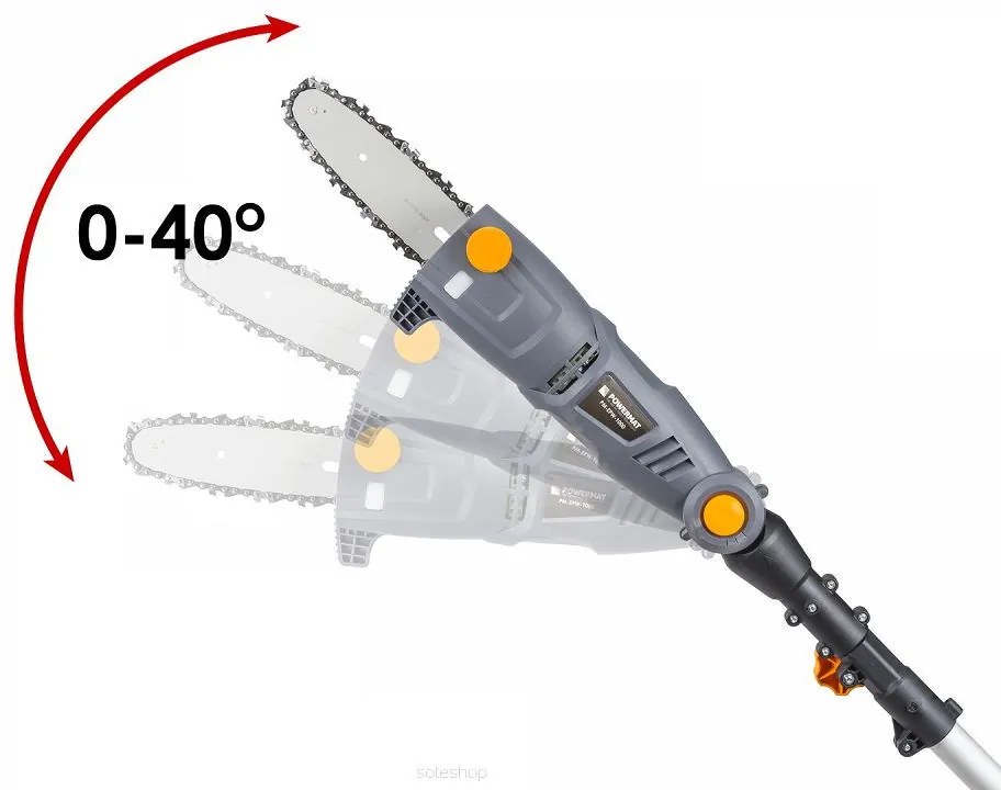 Fierăstrău electric de grădinărit cu telescop 240cm PM-EPW-1000-1000W