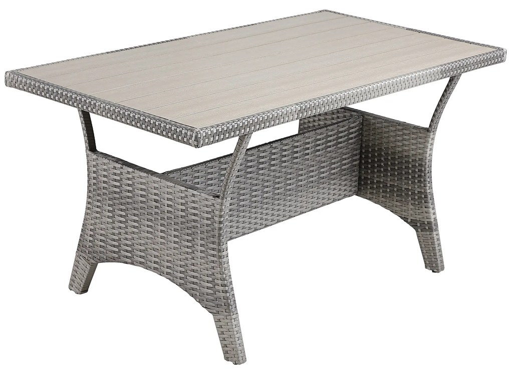 Deuba Set ratan Sedan - gri + perne antracit