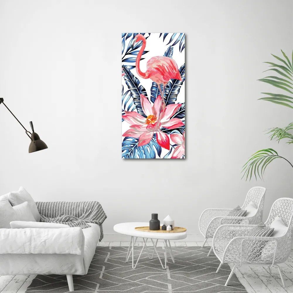 Tablou Printat Pe Sticlă flori Hawaii