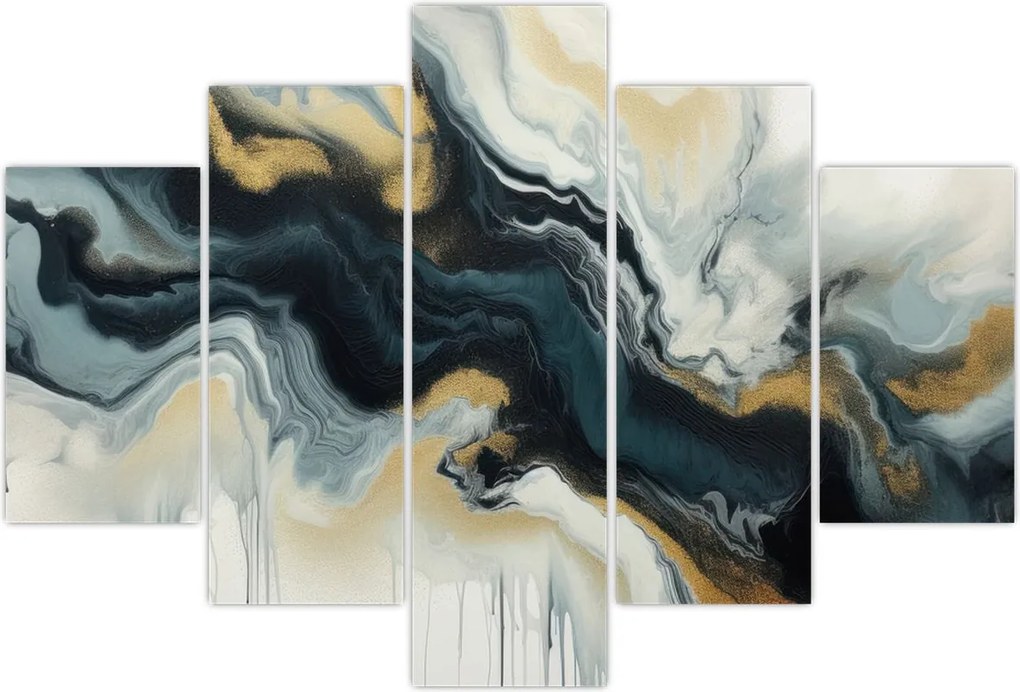 Tablou - Desen marmorat (150x105 cm)