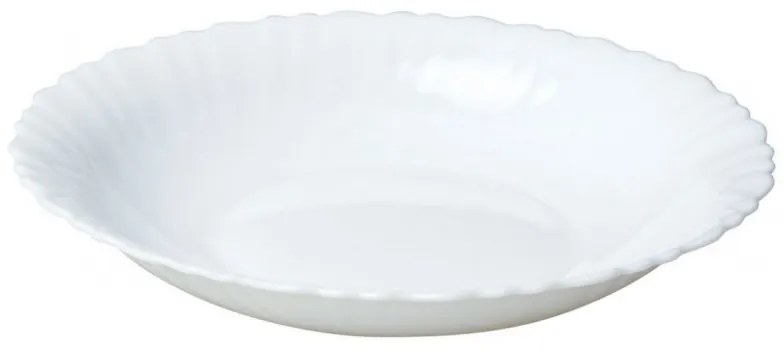 Set farfurii Kinghoff KH 1875, 18 piese, 6 persoane, Portelan, Alb