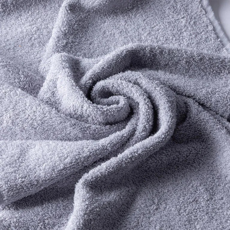 Set de prosop și prosop de baie din frotir gri