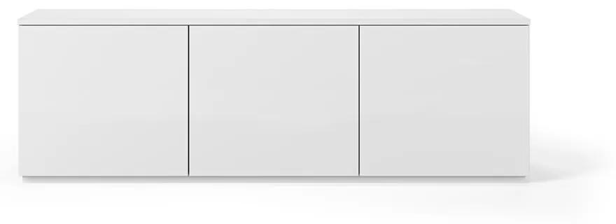 Comodă TV cu blat alb mat TemaHome Join, 180 x 57 cm, alb