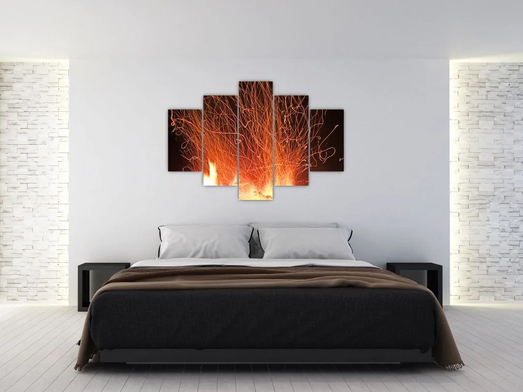 Tablou cu focul (150x105 cm)