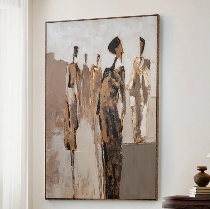 Tablou de perete pictura acrilica Etnos 133x203cm