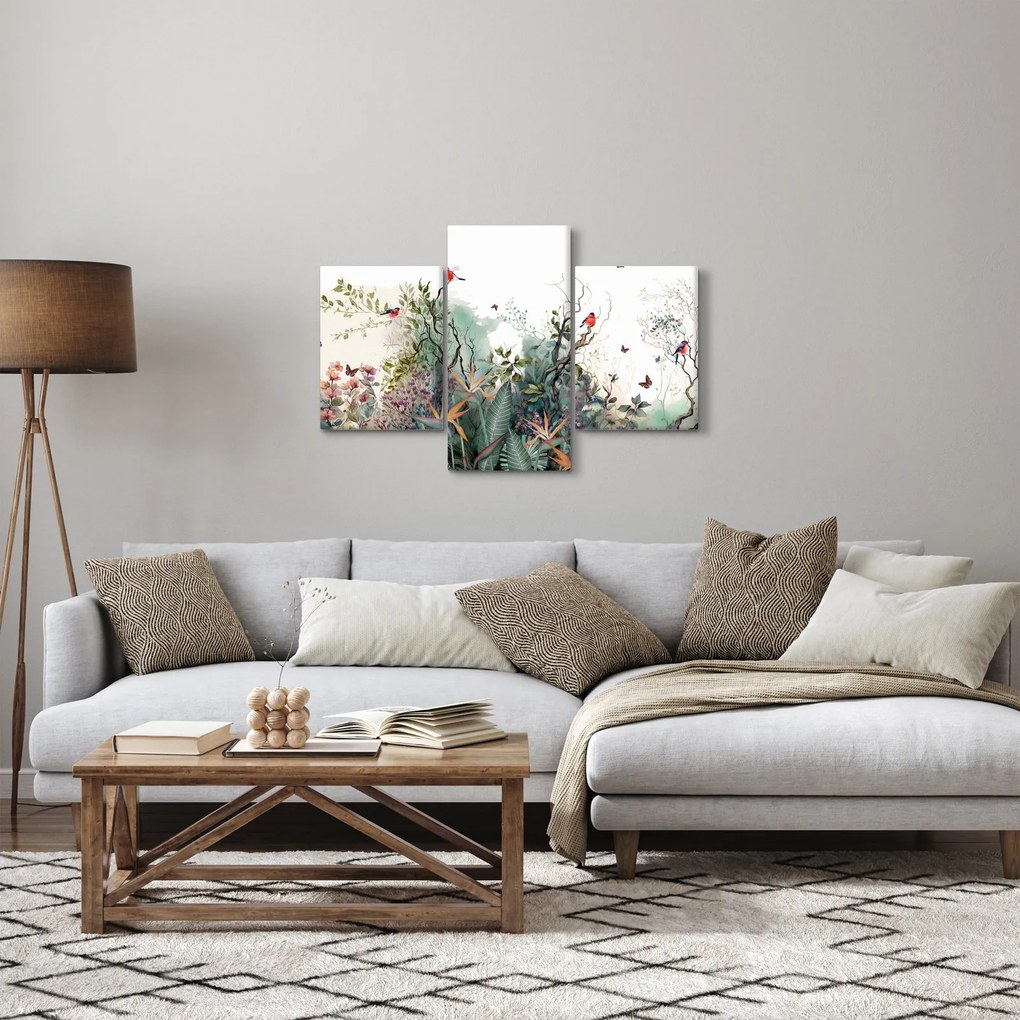 Tablou - Peisaj natural, acvariu (90x60 cm)