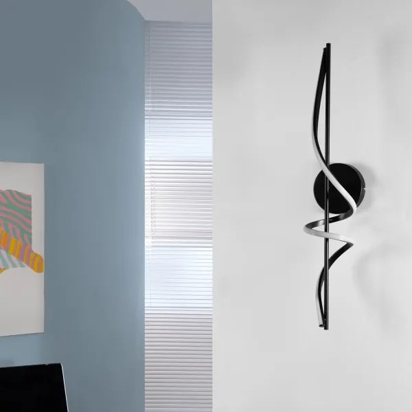 Aplică LED ONLI TWIST LED/25W/230V 4000K negru