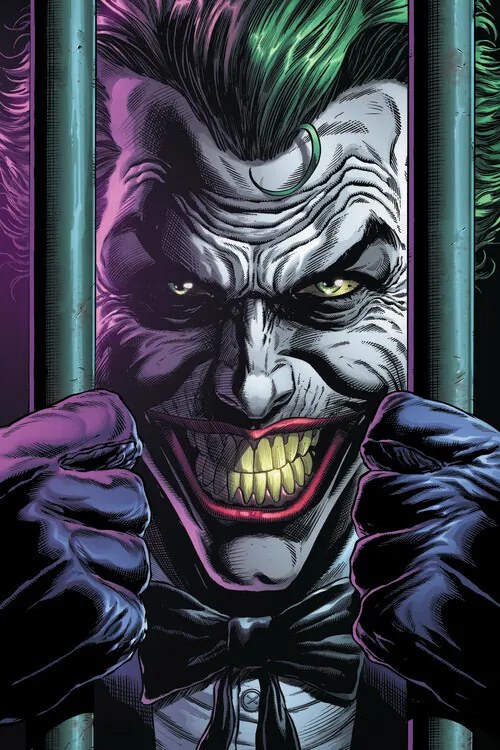 Poster de artă Joker - Three Jokers