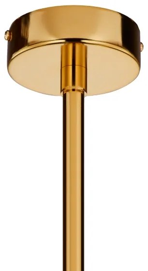 Lustră pe tijă FEME 6xG9/40W/230V alamă Jupiter 1930