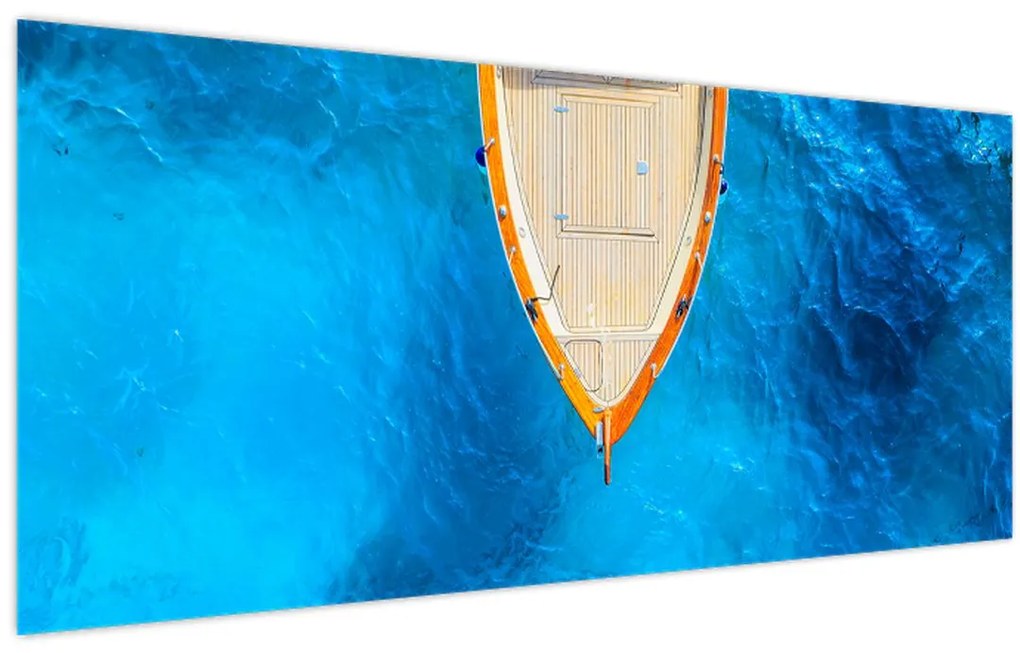 Tablou - Barca de vară (120x50 cm)