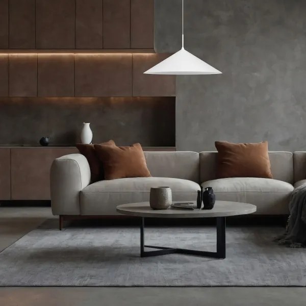 Lustră suspendată pe cablu CAPITAL 1xGX53/15W/230V, diametru 60 cm, alb